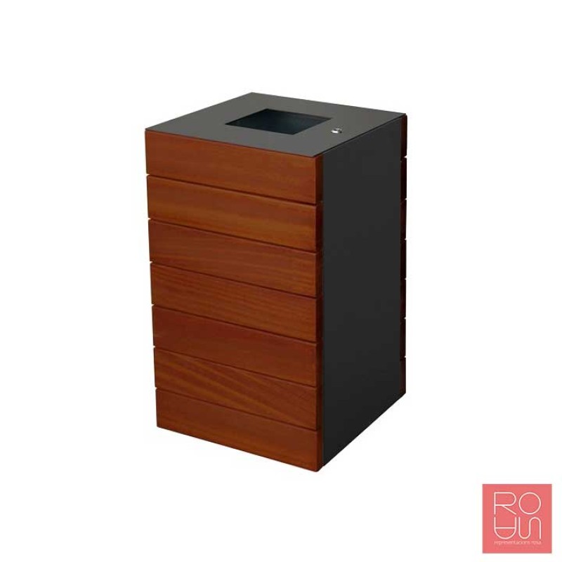 Paperera metàl·lica València 